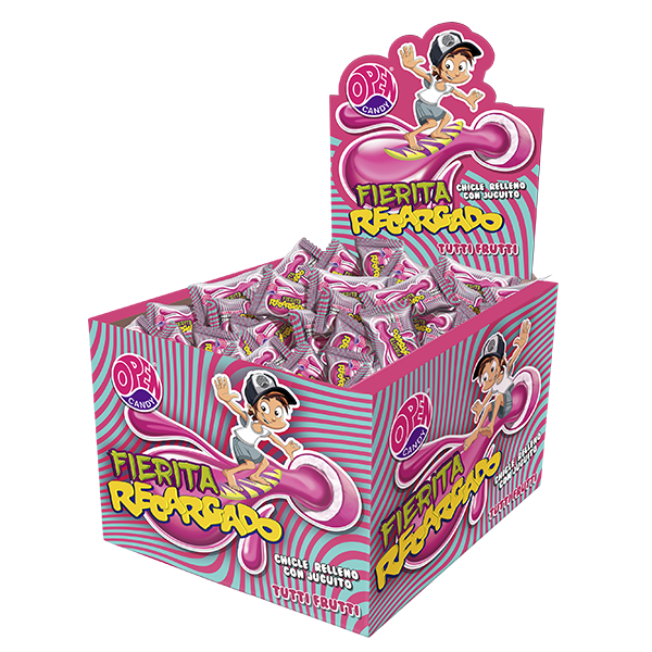 CHICLE FIERITA RECARG. T.FRUTTI x500gr.